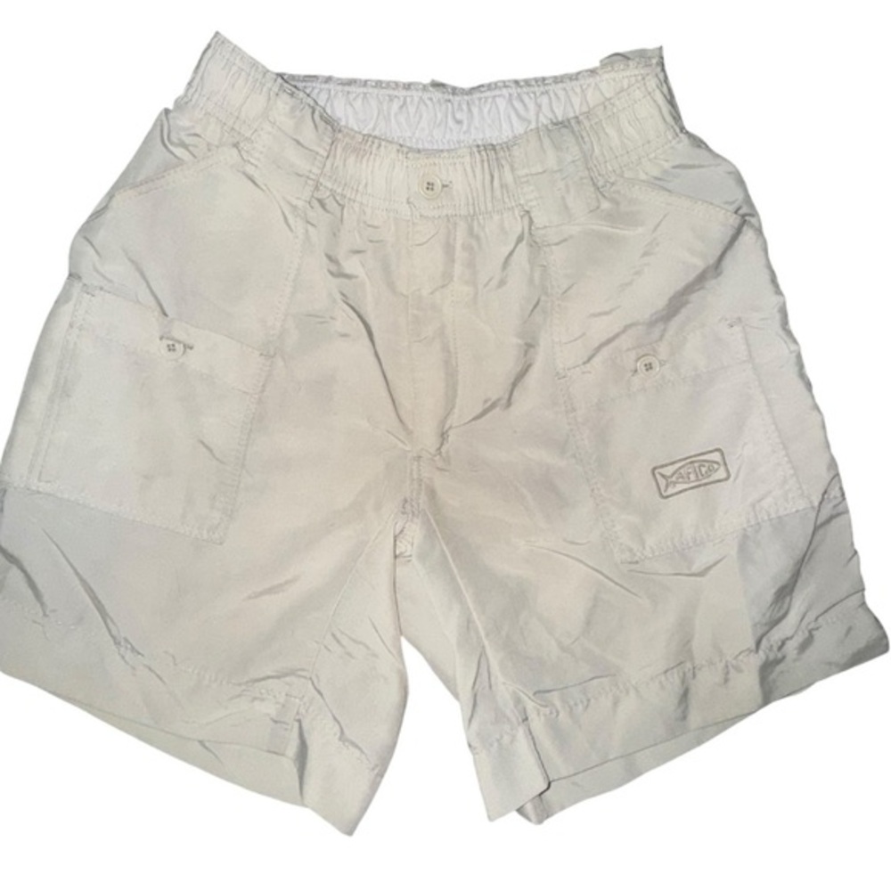 AFTCO The Original Fishing Short Long - Tan 29